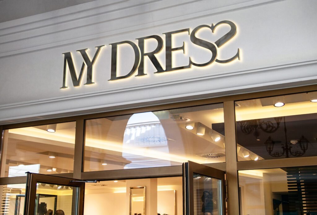 boutique facade MYDRESS